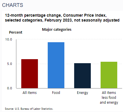 February CPI reading just came at 6% yoy growth, in line with the estimate of 6%